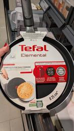 Tefal Pannenkoekenpan 25cm - Niet geschikt voor inductie, Ophalen of Verzenden, Zo goed als nieuw, Aluminium, Koekenpan of Braadpan