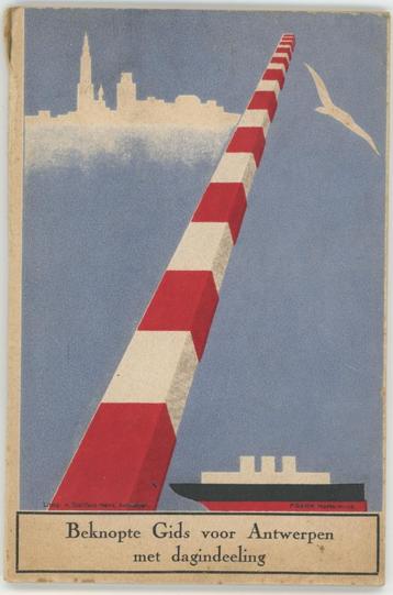 2 reisgidsen Antwerpen 1935 en 1936 beschikbaar voor biedingen