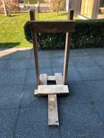 Houten buitenboordmotor steun, Ophalen of Verzenden, Gebruikt