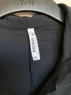 Zoso zwarte doorknoopjurk met ceintuur travel maat XS, Zwart, Ophalen of Verzenden, Knielengte, Waterlandplein 113, Amsterdam