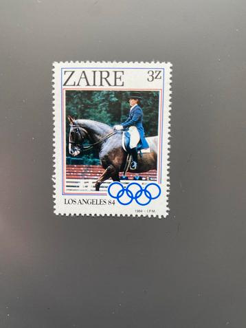 Zaïre postfrisse zegel Olympische Spelen beschikbaar voor biedingen