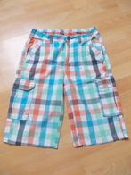 Korte geblokte broek in maat 164., Kinderen en Baby's, Kinderkleding | Maat 164, Ophalen, Gebruikt, Jongen, Broek