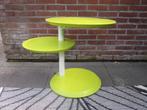 Retro tafeltje jaren 70 stijl, Minder dan 55 cm, Gebruikt, 70s, Rond