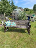 Houten tuinbank, Tuin en Terras, Ophalen, Gebruikt, Hout