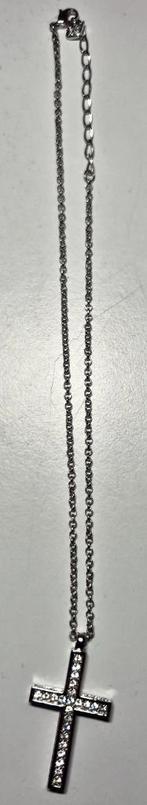 Swarovski ketting, Sieraden, Tassen en Uiterlijk, Kettingen, Ophalen of Verzenden, Gebruikt, Zilver, Overige materialen
