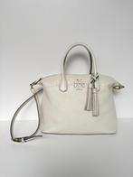 TORY BURCH cream beige leer bag tas, Ophalen of Verzenden, Zo goed als nieuw, Wit, Schoudertasje