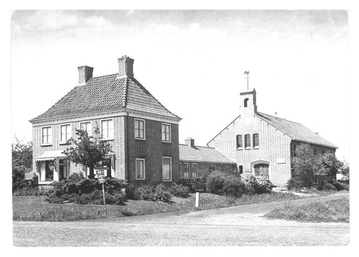 979360 Schildwolde Groningen 1975 Geref Kerk Leuke oude krt, Verzamelen, Ansichtkaarten | Nederland, Ongelopen, Noord-Brabant