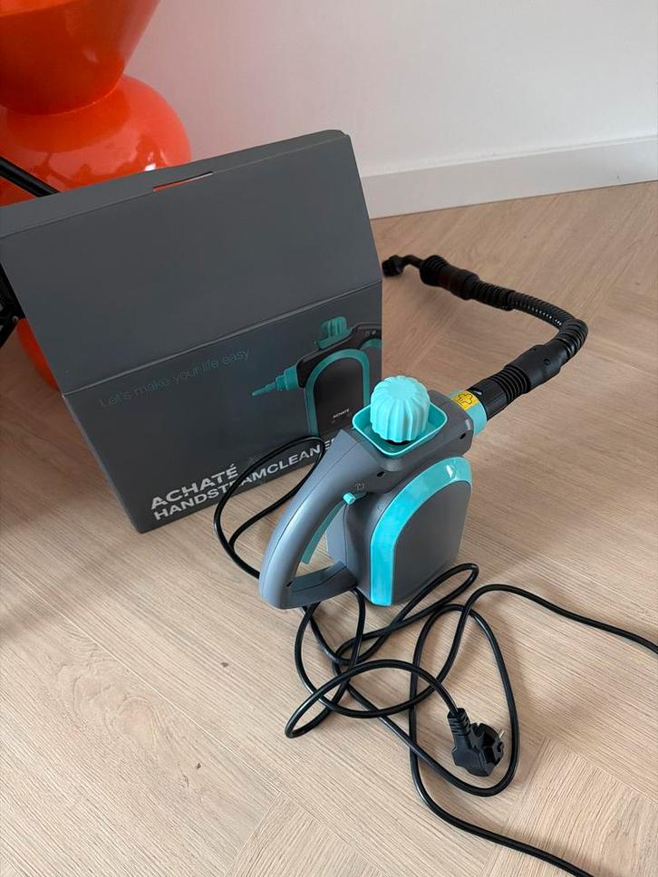Achate Handstoomreiniger - Nieuwstaat!, Witgoed en Apparatuur, Stoomapparaten, Zo goed als nieuw, Stoomreiniger, Ophalen