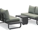 SenS-Line Argos Loungeset - Groen | Van €899, nu, Tuin en Terras, Sens-Line, Bijzettafel, Nieuw, Sens-Line