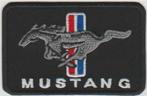 Ford Mustang stoffen opstrijk patch embleem #10, Verzenden, Nieuw, Auto's