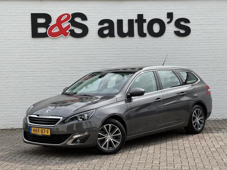 Peugeot 308 SW 1.2 PureTech Allure Leder/alcantara Led kopla, Auto's, Peugeot, Bedrijf, Te koop, ABS, Achteruitrijcamera, Airbags