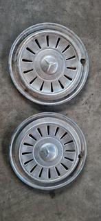 Oldtimer Mercedes wieldoppen aluminium, Ophalen of Verzenden, Gebruikt