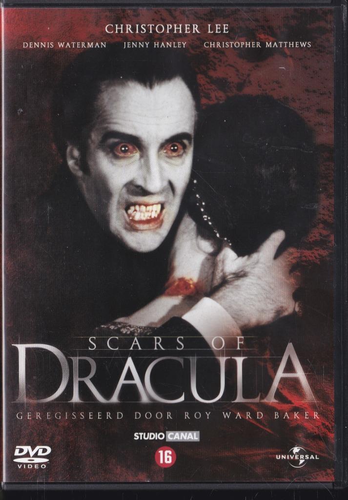 Scars of Dracula ֎ 1970, Christopher Lee, Dennis Waterman, Cd's en Dvd's, Dvd's | Klassiekers, Horror, 1960 tot 1980, Vanaf 16 jaar