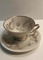 Vintage kop en schotel, waarschijnlijk uit de jaren 50?, Antiek en Kunst, Ophalen of Verzenden