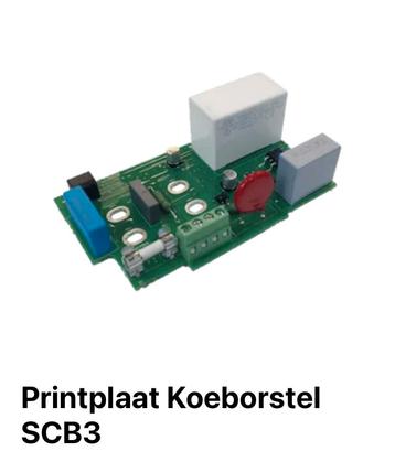 Prinplaat voor de laval koeborstel beschikbaar voor biedingen