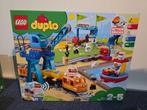 Lego Duplo 10875 - Goederentrein, Kinderen en Baby's, Speelgoed | Duplo en Lego, Ophalen of Verzenden, Zo goed als nieuw, Complete set