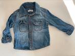 Spijkerblouse maat 80, Kinderen en Baby's, Babykleding | Maat 80, Ophalen of Verzenden, Zo goed als nieuw, Jongetje of Meisje