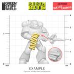 3D printed set - Bullet Casings 37x 12360 Wargames, Nieuw, Overige soorten, Toebehoren, Ophalen of Verzenden