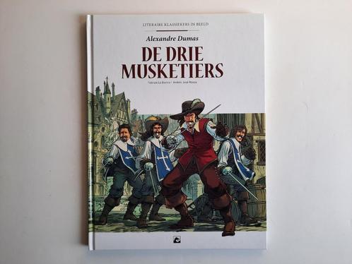 Literaire klassiekers in beeld HC - De drie musketiers, Boeken, Stripboeken, Zo goed als nieuw, Eén stripboek, Ophalen of Verzenden