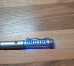 Vintage Philips pen,blauw licht,3 standen,draaipen,apart!, Ophalen of Verzenden, Gebruikt, Gebruiksvoorwerp
