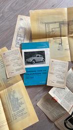 Vraagbaak volkswagen 1200 incl bijlagen (1954-1963), Ophalen of Verzenden