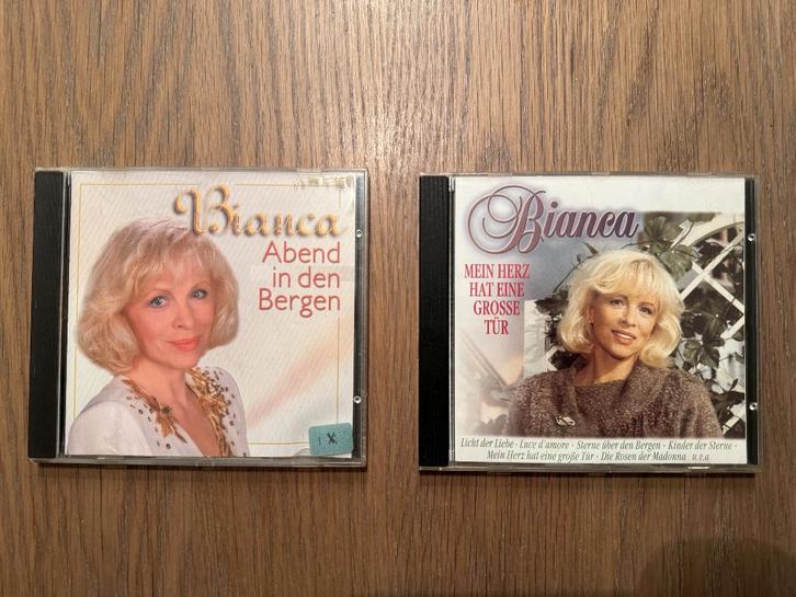Bianca - 2 cd's, Cd's en Dvd's, Cd's | Schlagers, Zo goed als nieuw, Ophalen of Verzenden