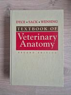Textbook of Veterinary Anatomy - 2nd Edition, Dyce, Sack, Wensing, Zo goed als nieuw, Beta, HBO