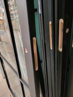 88x231,5cm binnendeur opdek L Staallook zwart rookglas SK23, Ophalen, Zevenaar, 80 tot 100 cm, .