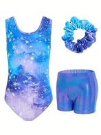 Turnpakje, turnbroekje blauw 110 116 122 128 134 140 146 152, Blauw, Nieuw, Turnpak(je), Kindermaat 122 t/m 140