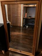 Mooie Spiegel met Houten Frame, Ophalen, 100 tot 150 cm, Zo goed als nieuw, 75 tot 100 cm