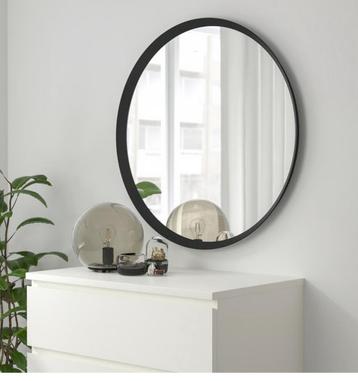 Z.g.a.n Ikea grote spiegel zwart staal 80 cm badkamer hal beschikbaar voor biedingen