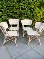 4x ibiza stijl stoelen “van riviera maison”, Ophalen of Verzenden, Gebruikt