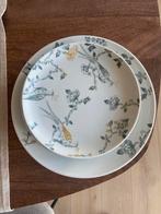 Villeroy & Boch AH Borden - Vogel & Bloem Motief, Ophalen, Zo goed als nieuw, Bord(en)