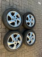 4 x Peugeot 206 banden, 1 x Michelin Alpin A4,  2 x Primicy, Auto-onderdelen, Banden en Velgen, Ophalen, Gebruikt, 15 inch, Banden en Velgen