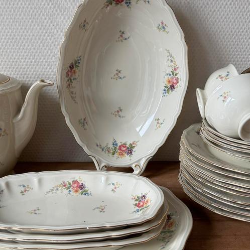 Johann Haviland Compleet Vintage Ontbijt Servies 9 Personen, Antiek en Kunst, Antiek | Servies los, Ophalen