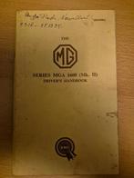 MGA drivers + werkplaats handboek + onderdelen catalogus, Auto diversen, Handleidingen en Instructieboekjes, Ophalen of Verzenden