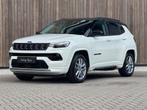 Jeep Compass 4xe 240 Plug-in Hybrid Electric S / Leder /, Auto's, Jeep, Automaat, Zwart, 4 cilinders, Wit