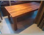 Teak houten tafel 220 bij 100, Huis en Inrichting, Tafels | Eettafels, Ophalen of Verzenden, Zo goed als nieuw