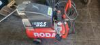 Roda compressor 2.5 hp in zeer nette staat, Doe-het-zelf en Verbouw, Compressors, Ophalen of Verzenden, Gebruikt, 6 tot 10 bar