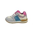 SHOESME maat 22 vetersneaker wit/roze/blauw - olympic runner, Kinderen en Baby's, Babykleding | Schoentjes en Sokjes, Nieuw, Schoentjes