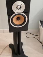 2 B & W CM5 incl standaard en 2*4 Mtr Norstone speakerkabel, Ophalen, Gebruikt, 60 tot 120 watt, Bowers & Wilkins (B&W)