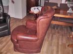 te koop leren stoel, Ophalen, Gebruikt, Bruin, Klassiek