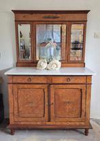 Kast met marmerenplaat / kaptafel, Antiek en Kunst, Ophalen