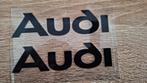 2 x Audi stickers nieuw, Auto diversen, Ophalen of Verzenden