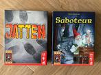 Saboteur en Jatten - 2 gezelschapsspellen, Hobby en Vrije tijd, Gezelschapsspellen | Kaartspellen, Ophalen of Verzenden, Nieuw
