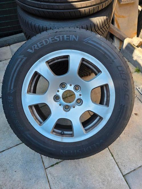 bijna nieuwe banden met orginele bmw LM134 velgen, Auto-onderdelen, Banden en Velgen, Zomerbanden, 16 inch, 225 mm, Ophalen of Verzenden