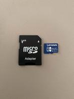 Micro SD geheugenkaart 512 GB plus adapter, V30, A2, nieuw, Ophalen of Verzenden, Nieuw