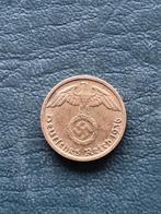 Duitsland 5 reichspfennig 1936 G met hakenkruis, Postzegels en Munten, Munten | Europa | Niet-Euromunten, Ophalen of Verzenden