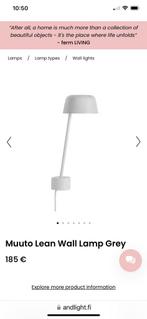 Lean lamp Muuto wit, Ophalen of Verzenden, Nieuw
