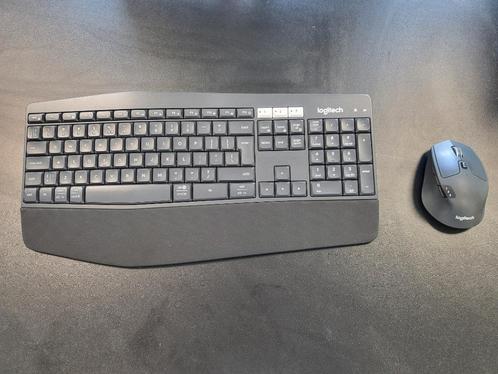Logitech MK850 Performance - Draadloze Muis & Toetsenbord, Computers en Software, Toetsenborden, Zo goed als nieuw, Qwerty, Draadloos